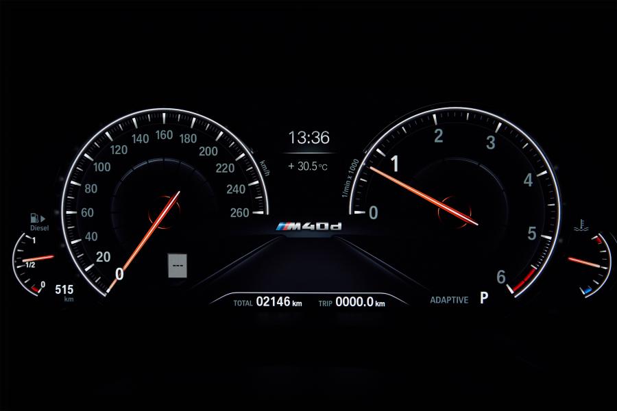 Панель приборов BMW X4 M40d (G02) 2018 года  (WW) (фото 206 из 213)